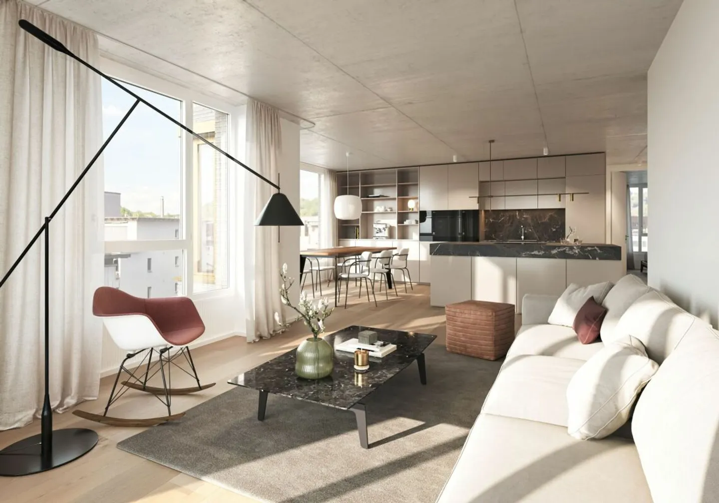 K46 LUCERNE - Sunny 3.5-room new apartment in a desirable location - Photo 2 of 5