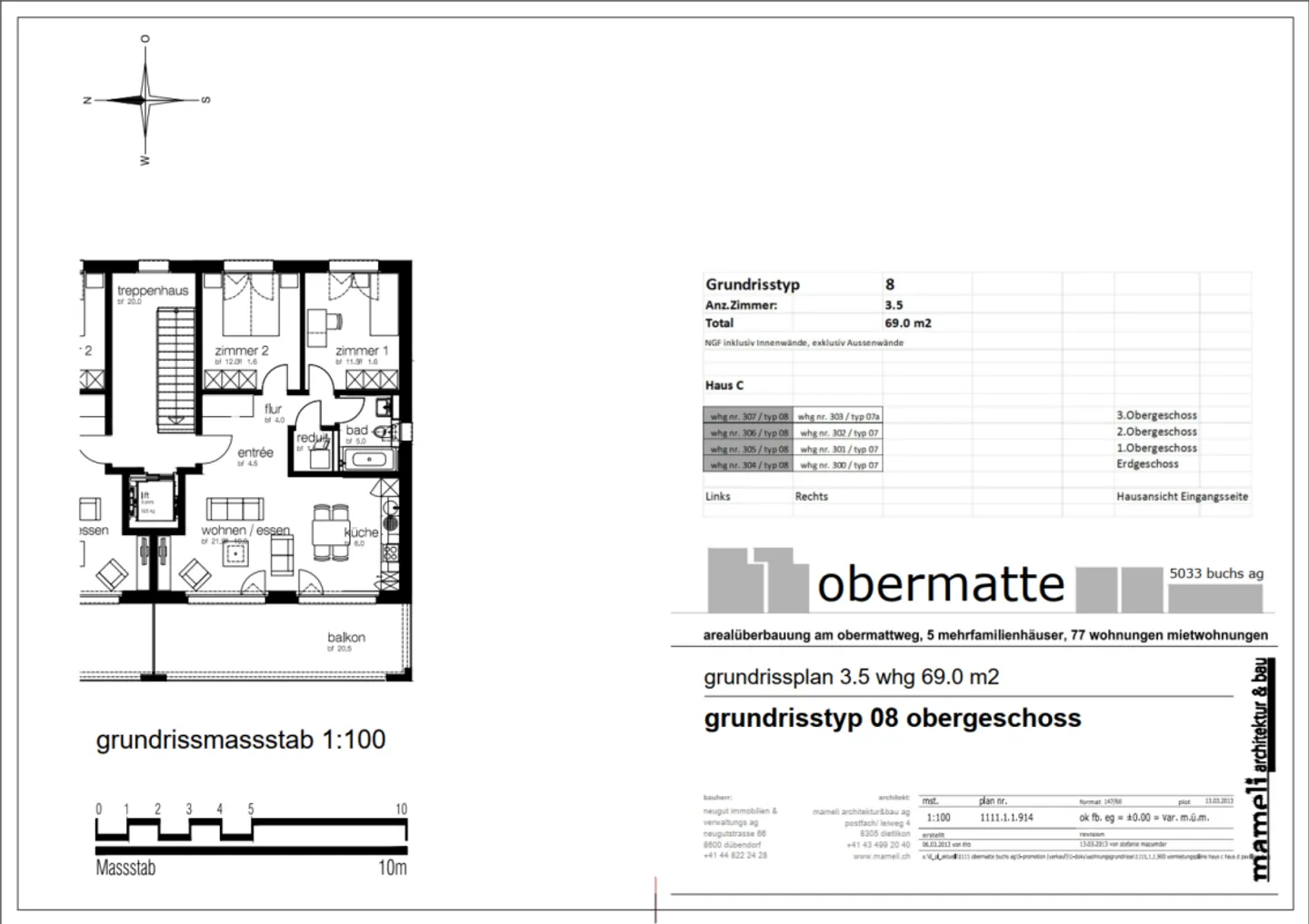 Stilvolle Wohnung mit grossem Balkon - Foto 8 von 8
