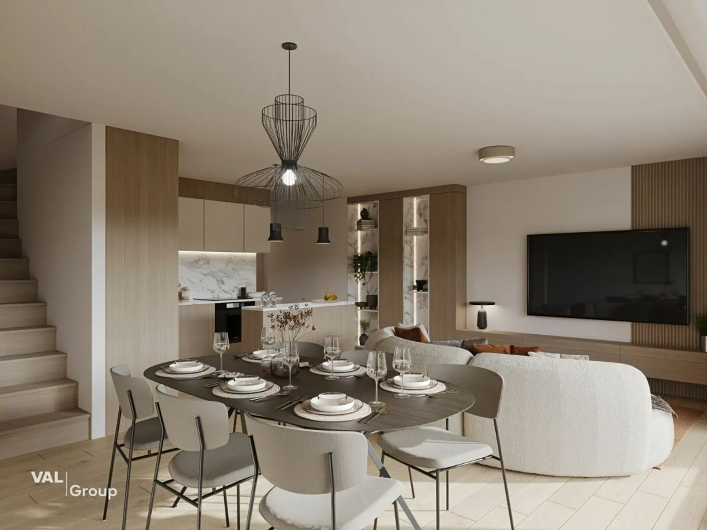 Elegant duplex combining private and professional life - Photo 5 of 10