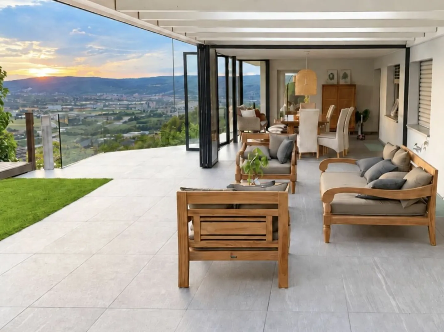 Maison individuelle spacieuse avec piscine et jardin - Vivre avec vue à Füllinsdorf - Photo 1 sur 13
