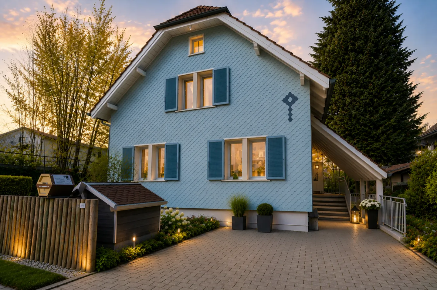 Familial. Lumineux. Central 5.5 Pièces Maison Individuelle à Oberuzwil - Photo 1 sur 13
