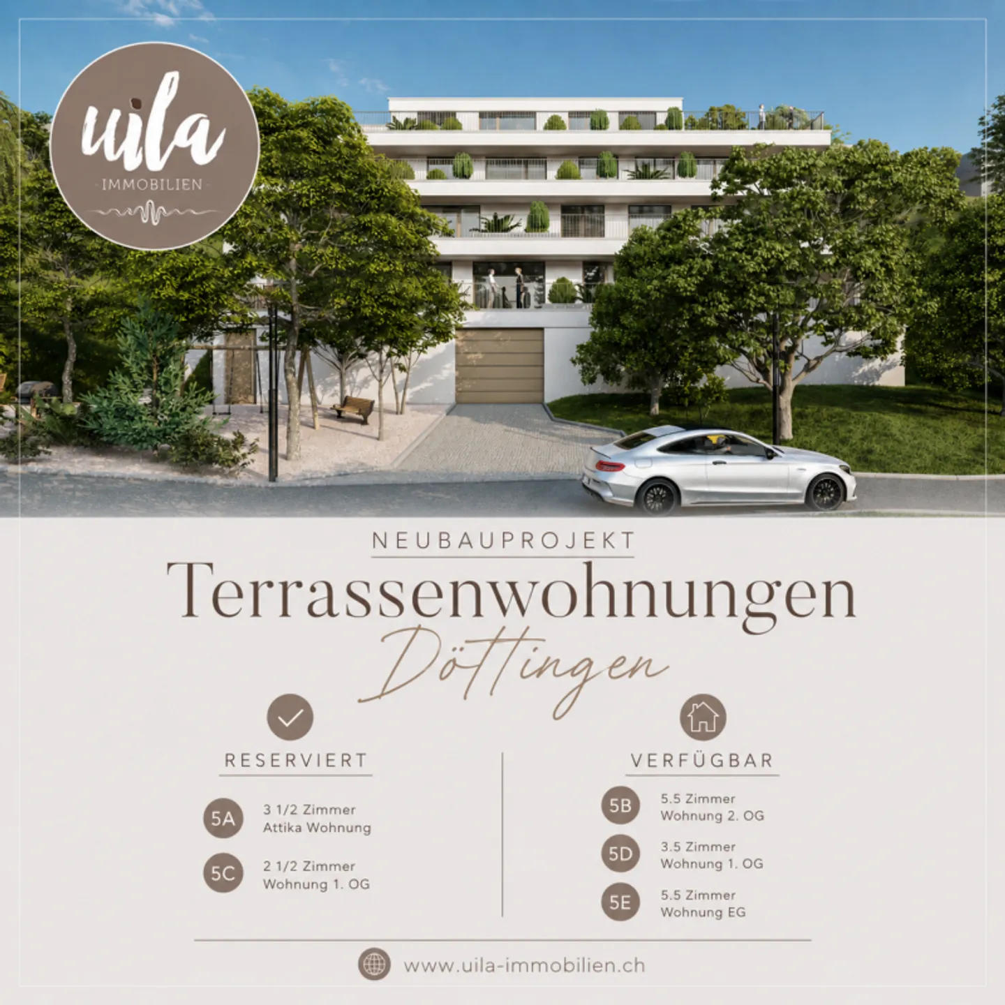 Newly Built Terrace Apartments - Döttingen (5B) - Photo 2 of 12