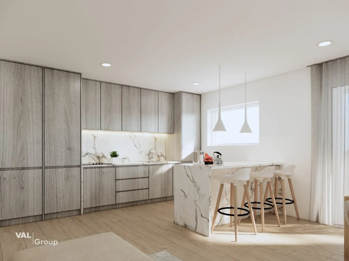 3.5 rooms new in the heart of Saxon - Residence Althéa - Photo 3 of 13
