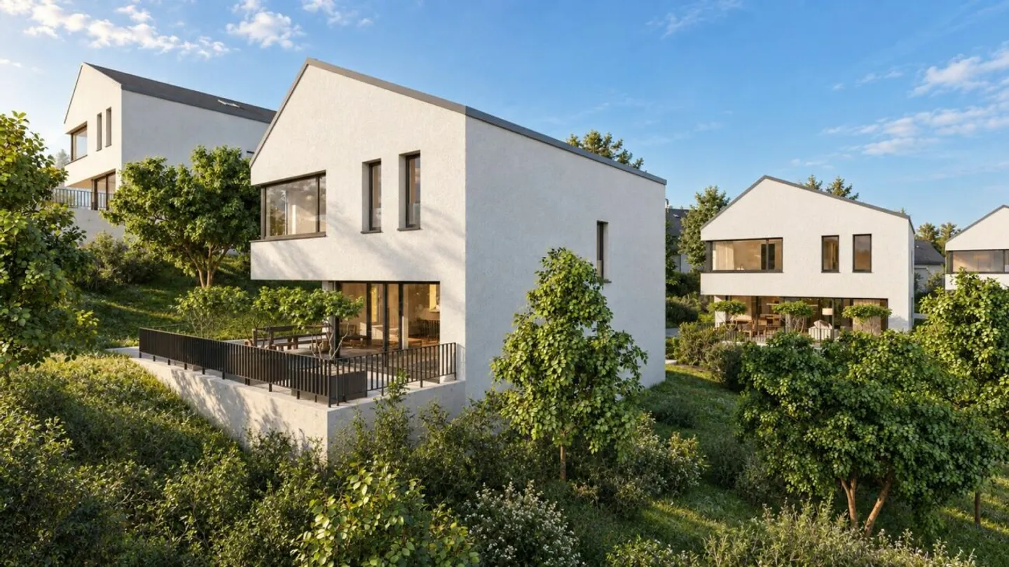 MAISON 1 | Maison individuelle moderne de 5,5 pièces dans un emplacement familial - Photo 2 sur 12