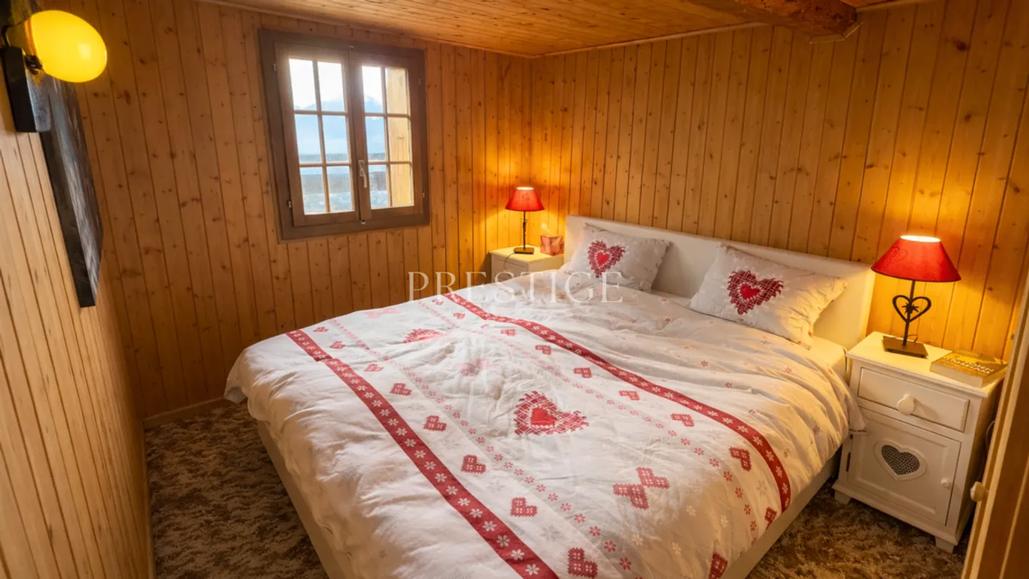 Chalet autentico con vista panoramica - 5½ locali su 9'000 m² di terreno - Foto 7 di 13