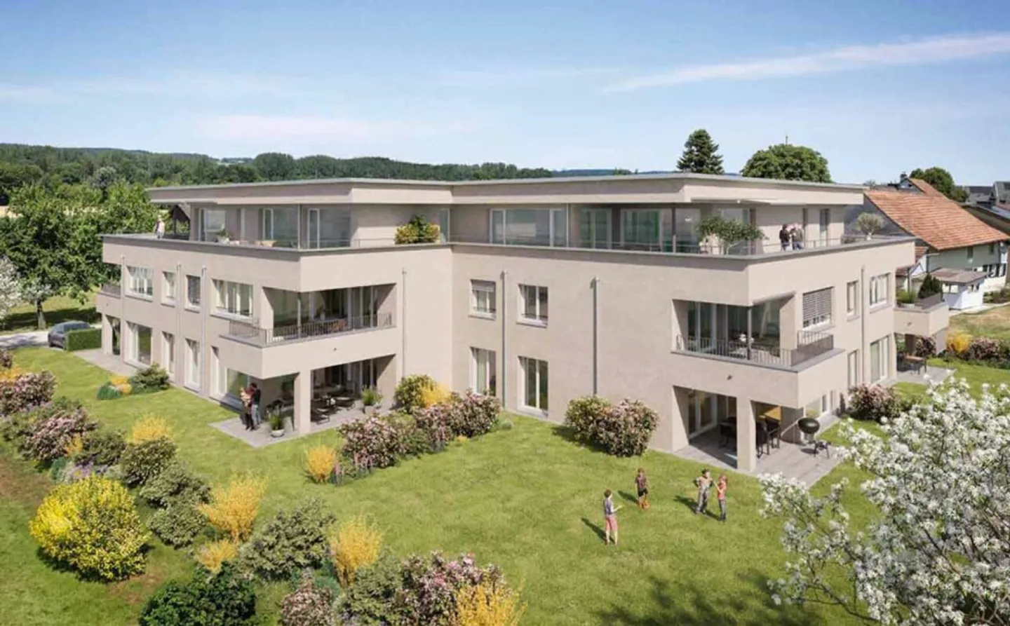 143 m² | 4.5-Zi.-Wohnung im EG | Erstbezug - Photo 1 sur 12