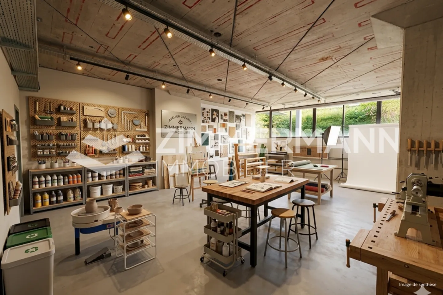 Ampio spazio commerciale di 350 m² a Ecublens - Uno spazio ad alto potenziale per la tua attività - Foto 5 di 10