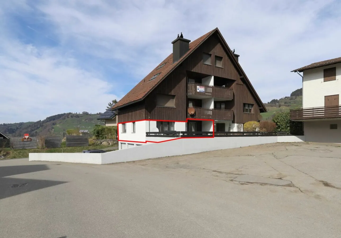 Gemütliche Gartenwohnung direkt am Ski- und Wandergebiet - Photo 1 of 5