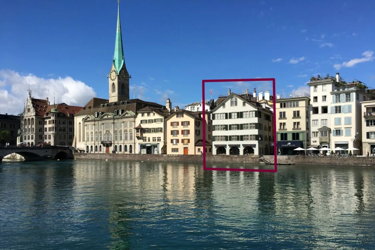 Historisches Büro an der Limmat - Foto 1 von 13