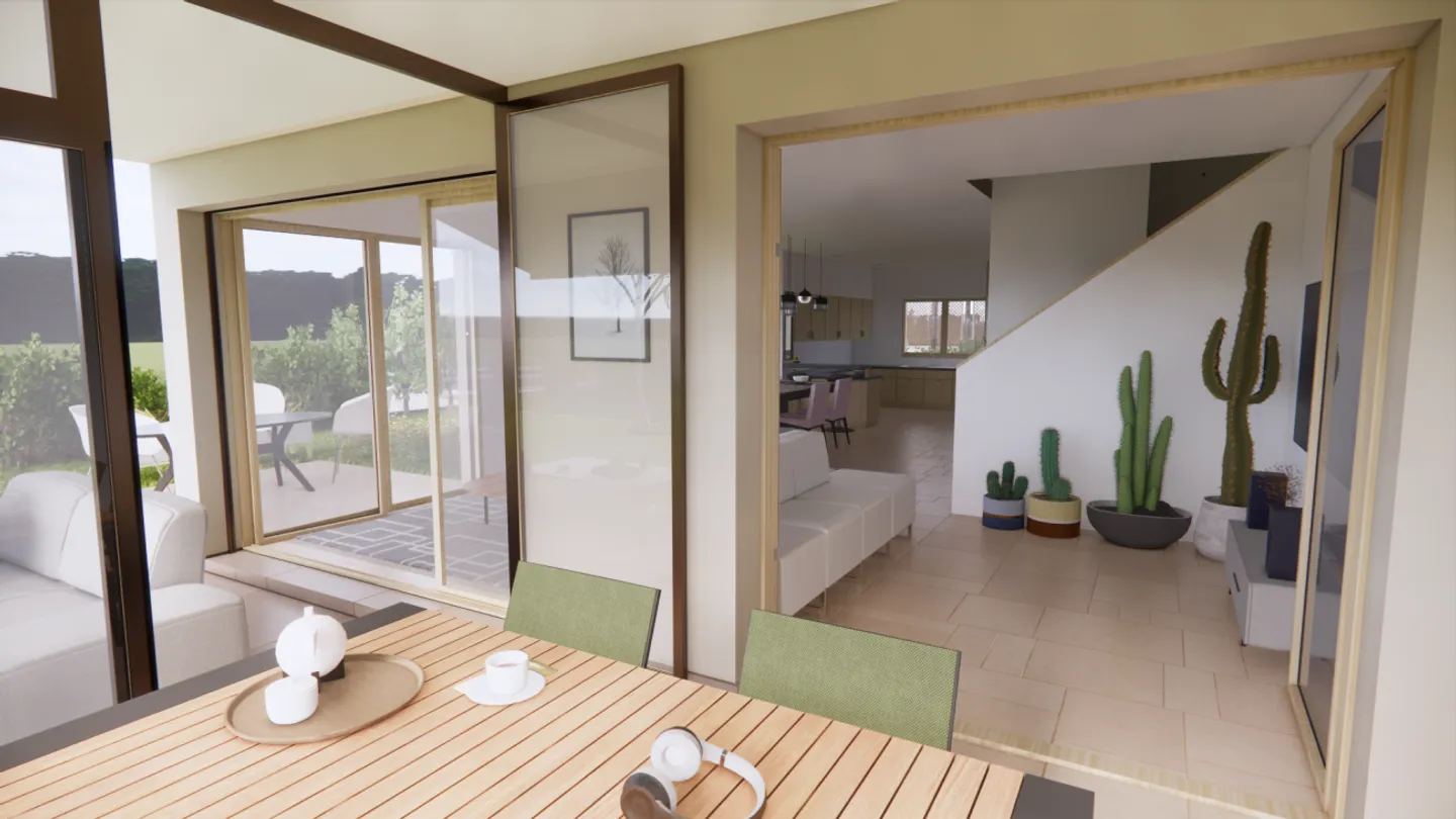 Promotion Residence du Moulin, Bernex - Village House A01 Bathed in Light and Beautiful Living Spaces in a Calm and Residential Setting in the Countryside - Photo 6 of 6