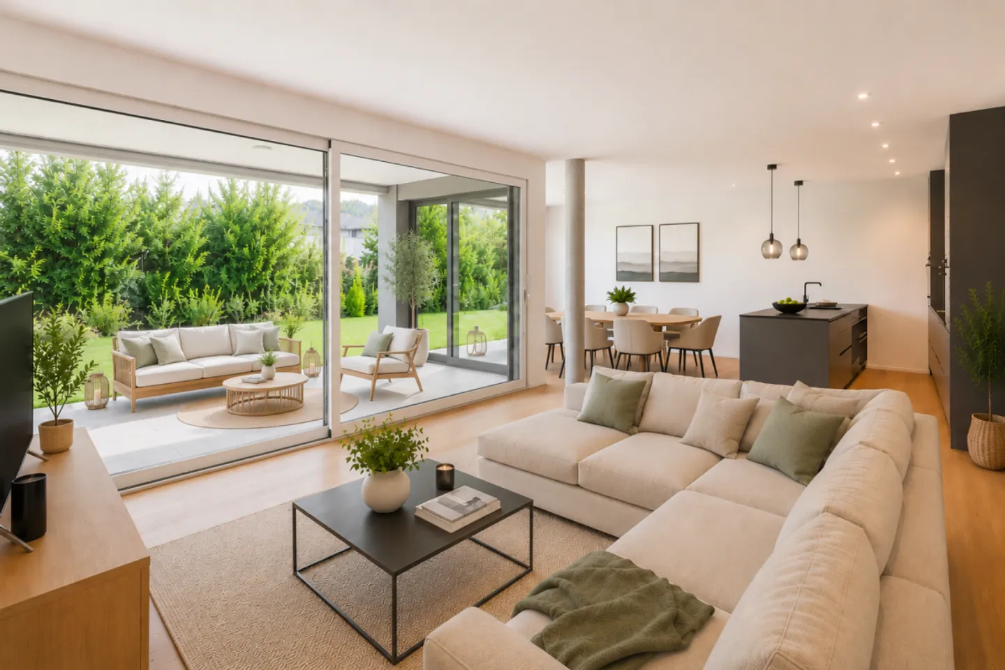 Appartamento giardino 4.5 con vista sull'Aare - Foto 1 di 13