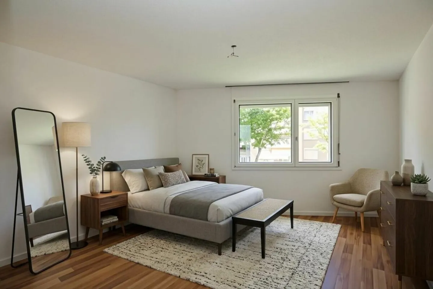 Ruhiges Wohnen neben dem Zentrum von  Urtenen-Schönbühl  4.5-Zimmer-Erdgeschosswohnung - Foto 8 di 10