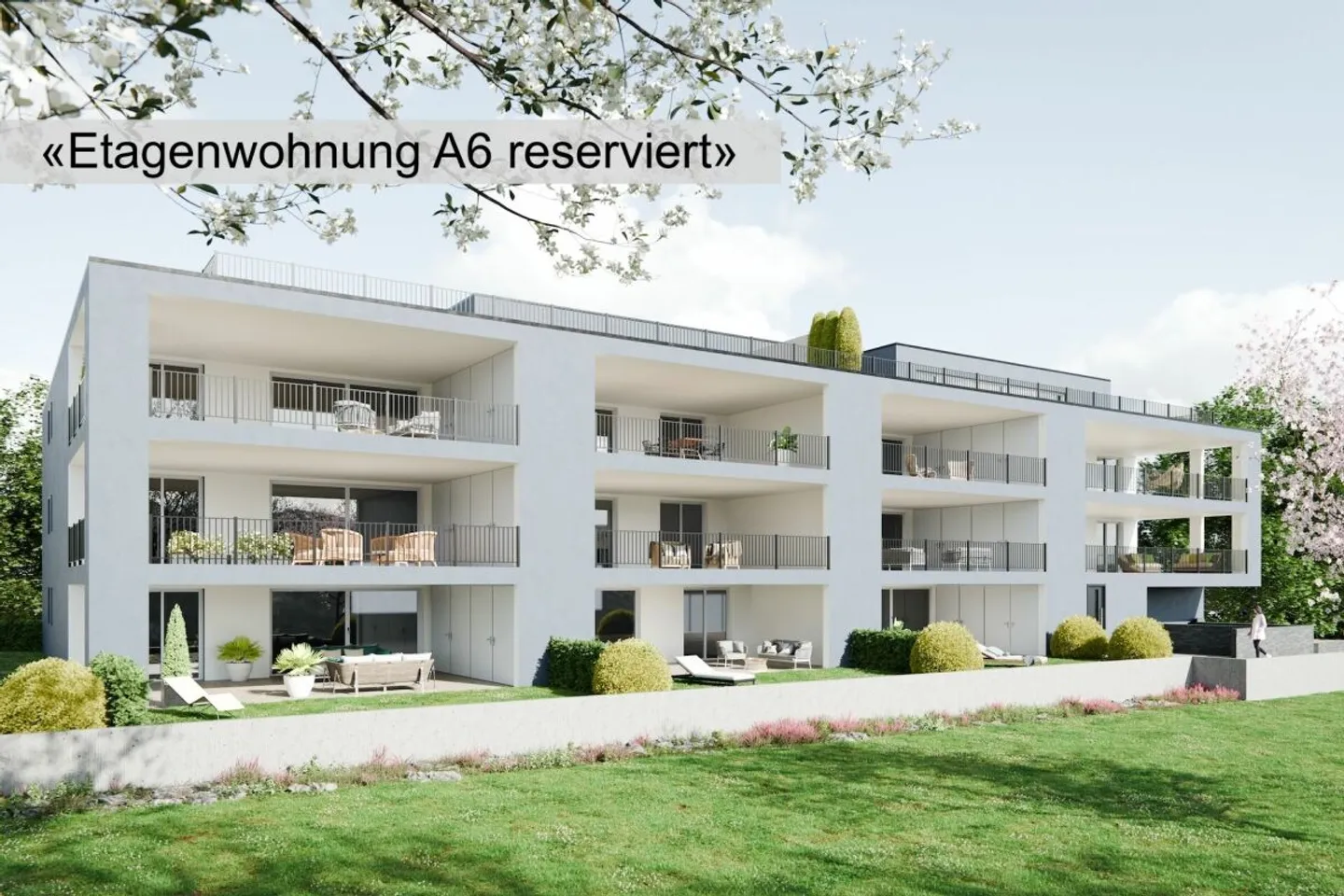 Réservé; Appartement de 4 1/2 pièces A6 - Photo 1 sur 11