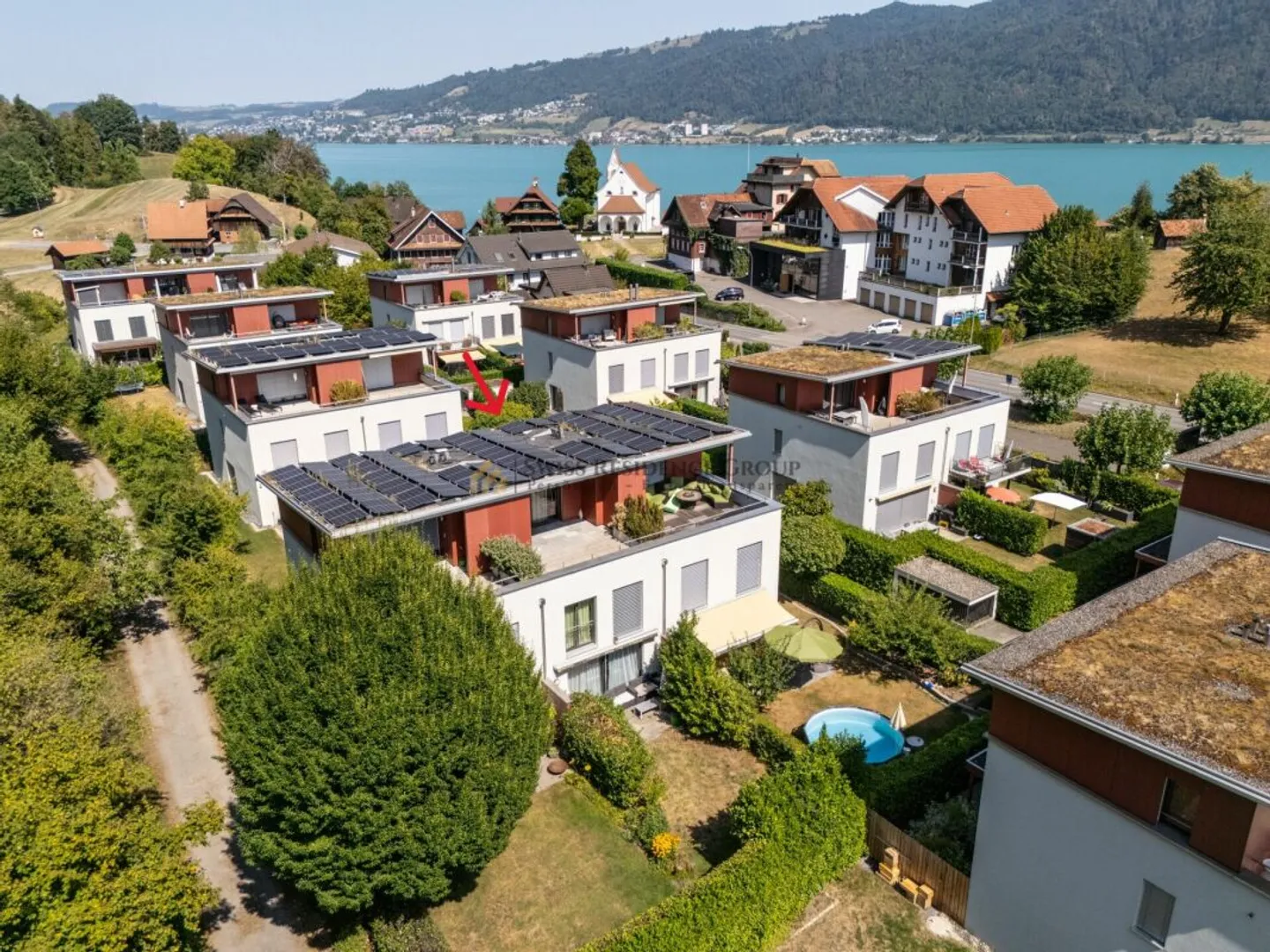 Maison de ville exclusive à Risch avec vue sur le lac de Zoug - Photo 1 sur 13