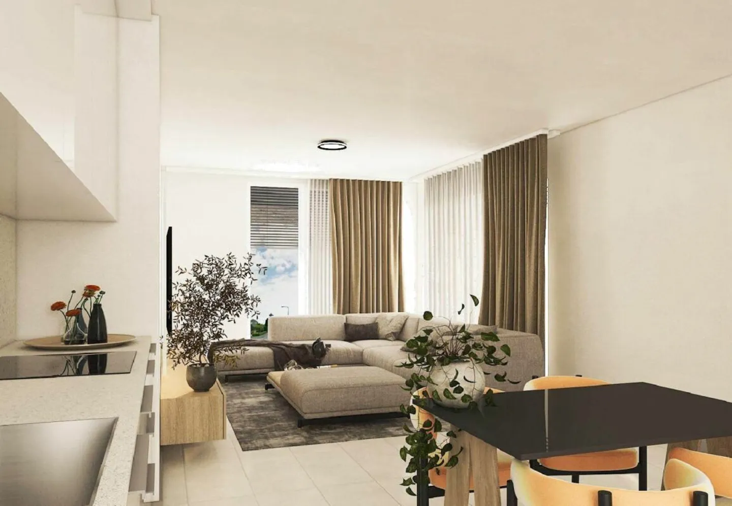 Nuova costruzione: appartamenti attico di 3,5 locali a Oberurnen - Foto 3 di 10