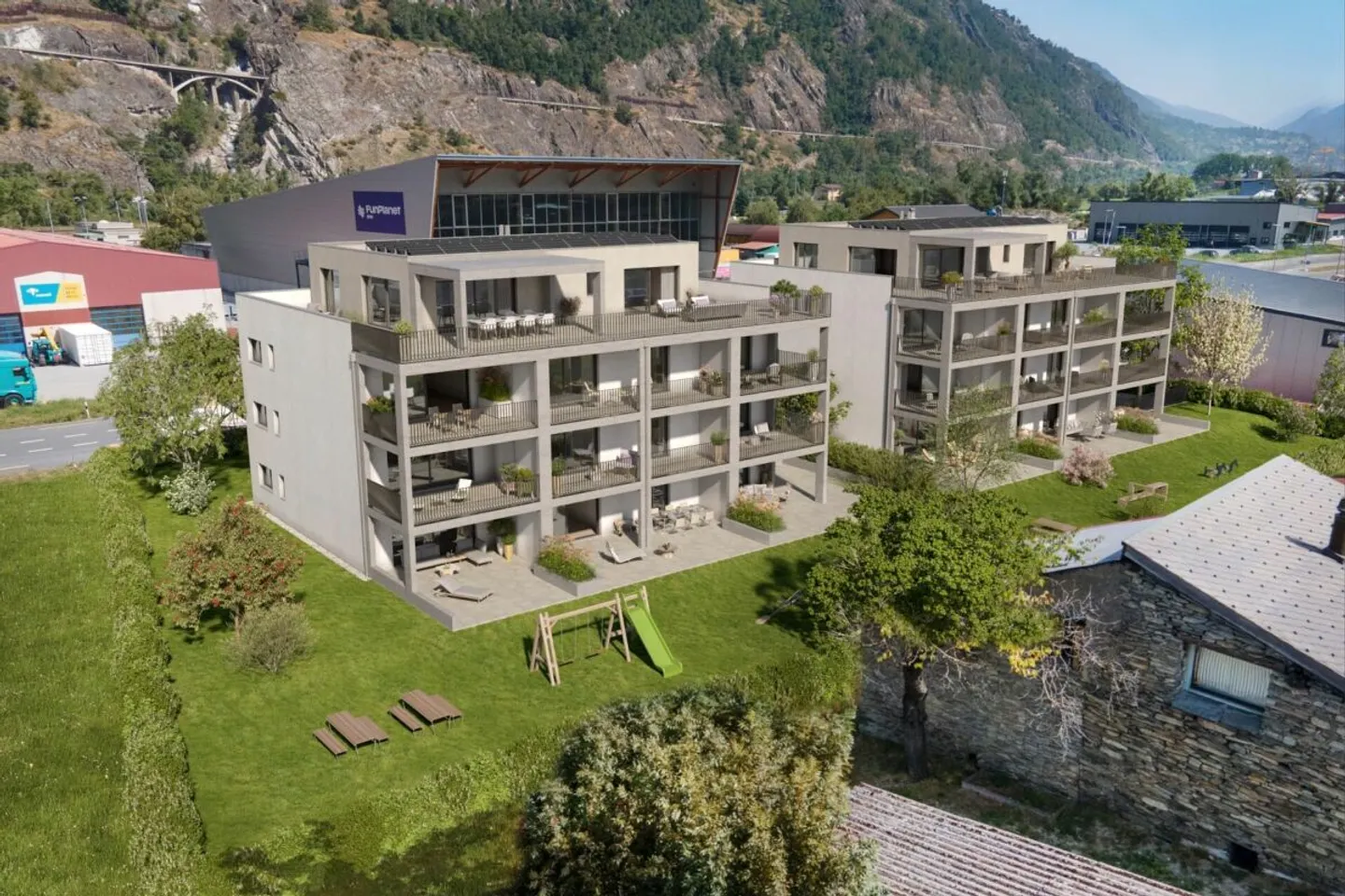Gamsgarten : bien d'investissement en construction neuve entièrement loué avec 20 appartements - Photo 1 sur 13