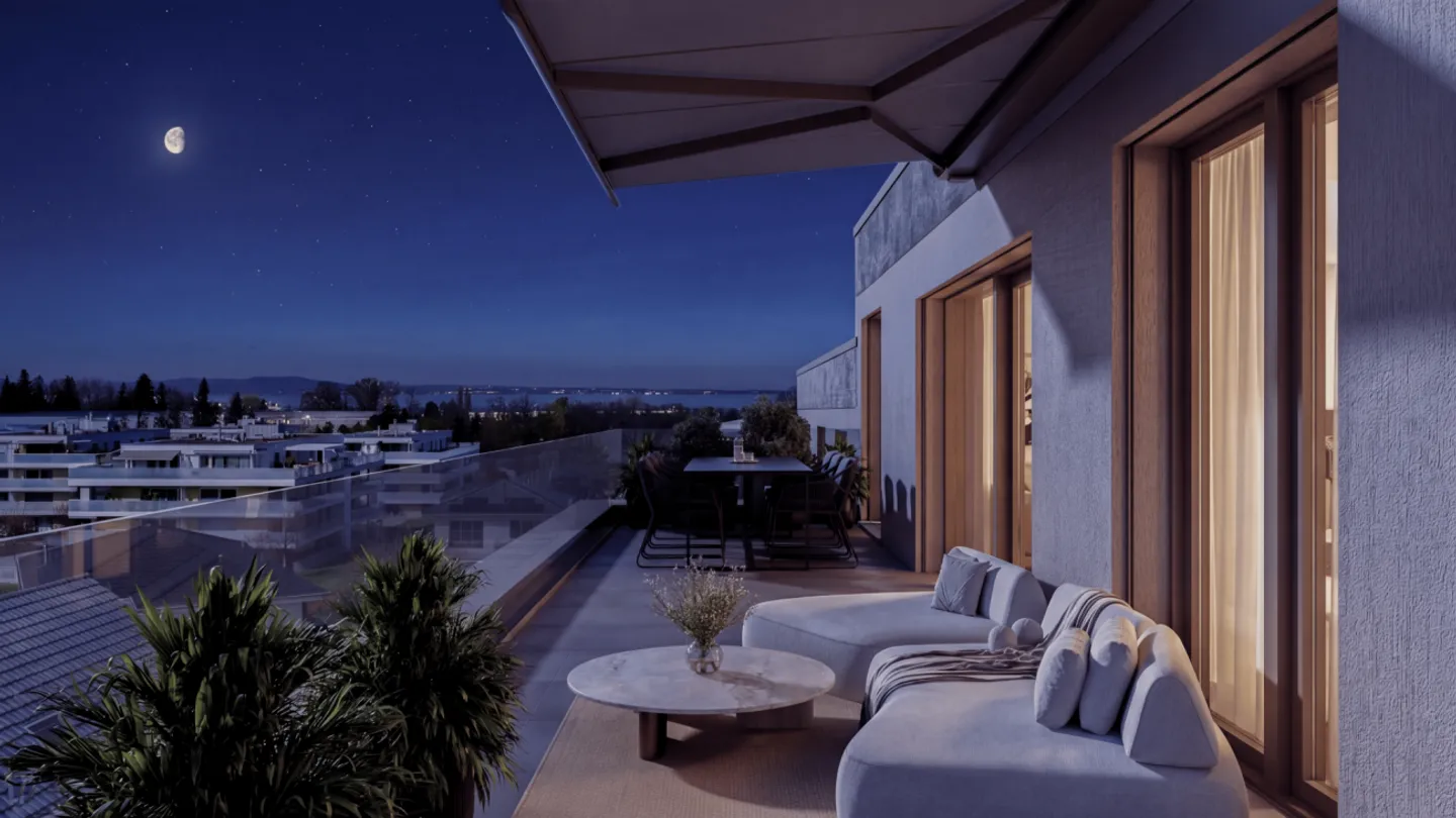 Nuova costruzione: Appartamento moderno di 4,5 stanze con balcone/terrazza - posizione tranquilla vicino al Lago di Costanza - Foto 11 di 12