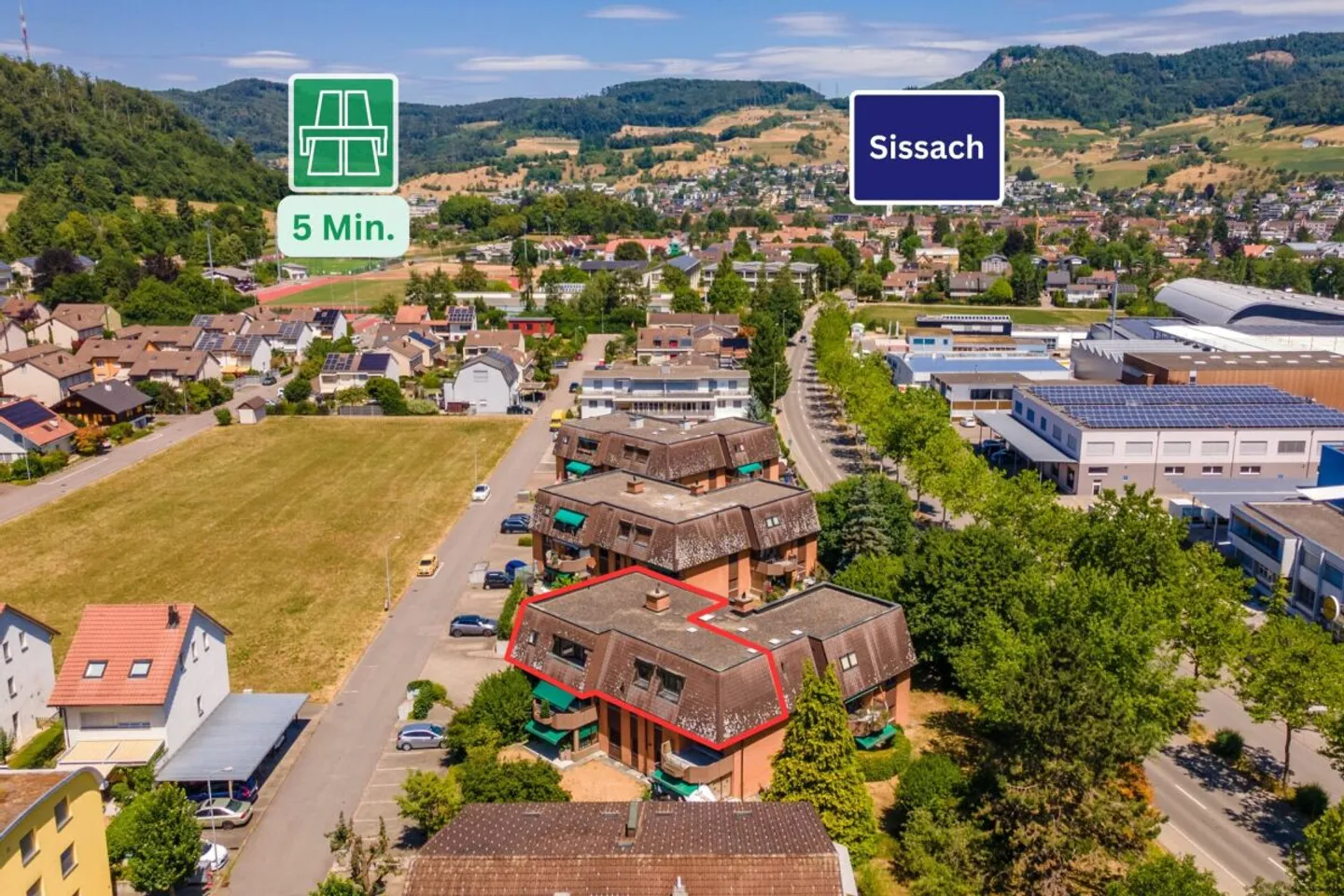 Familienwohnung nahe Sissach - Foto 1 von 7