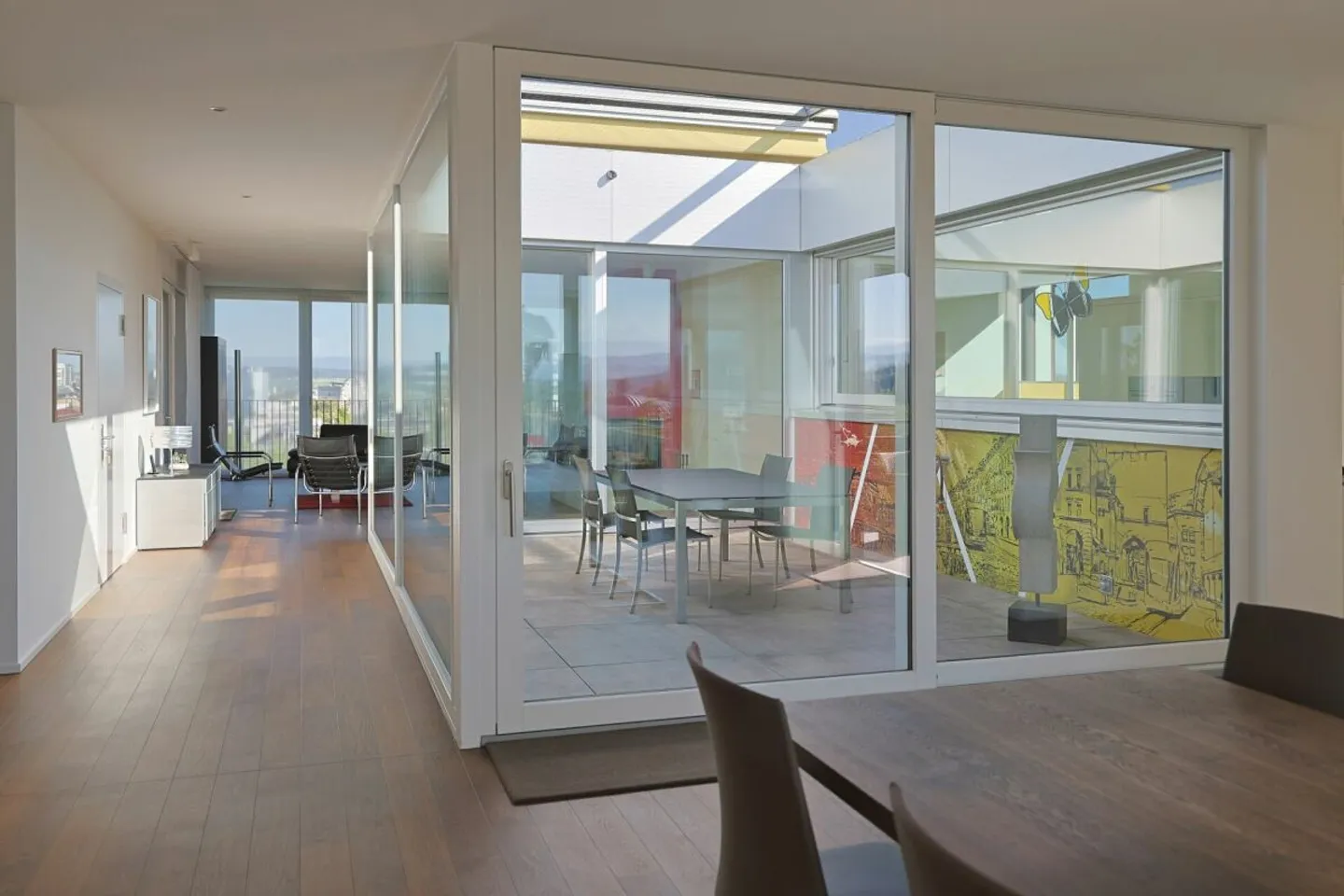 Exklusives Panorama Penthouse in Bern - Foto 4 von 13