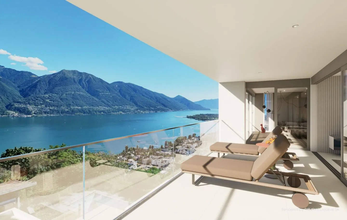 Luxueux 5.5 pièces : modernité et excellence avec vue sur le lac - Photo 2 sur 13