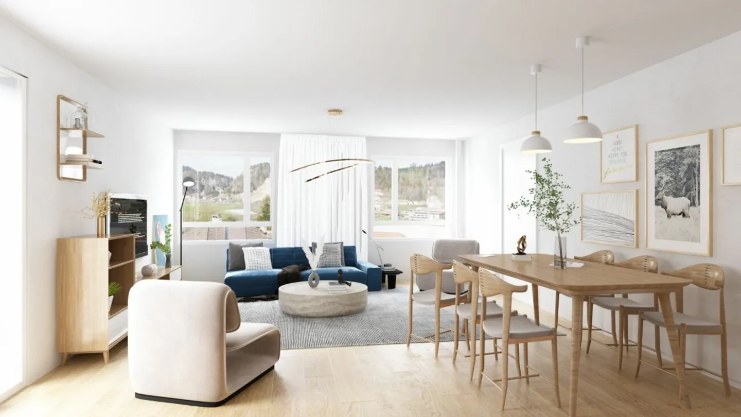 Magnifico appartamento nuovo di 3,5 locali - Foto 10 di 11