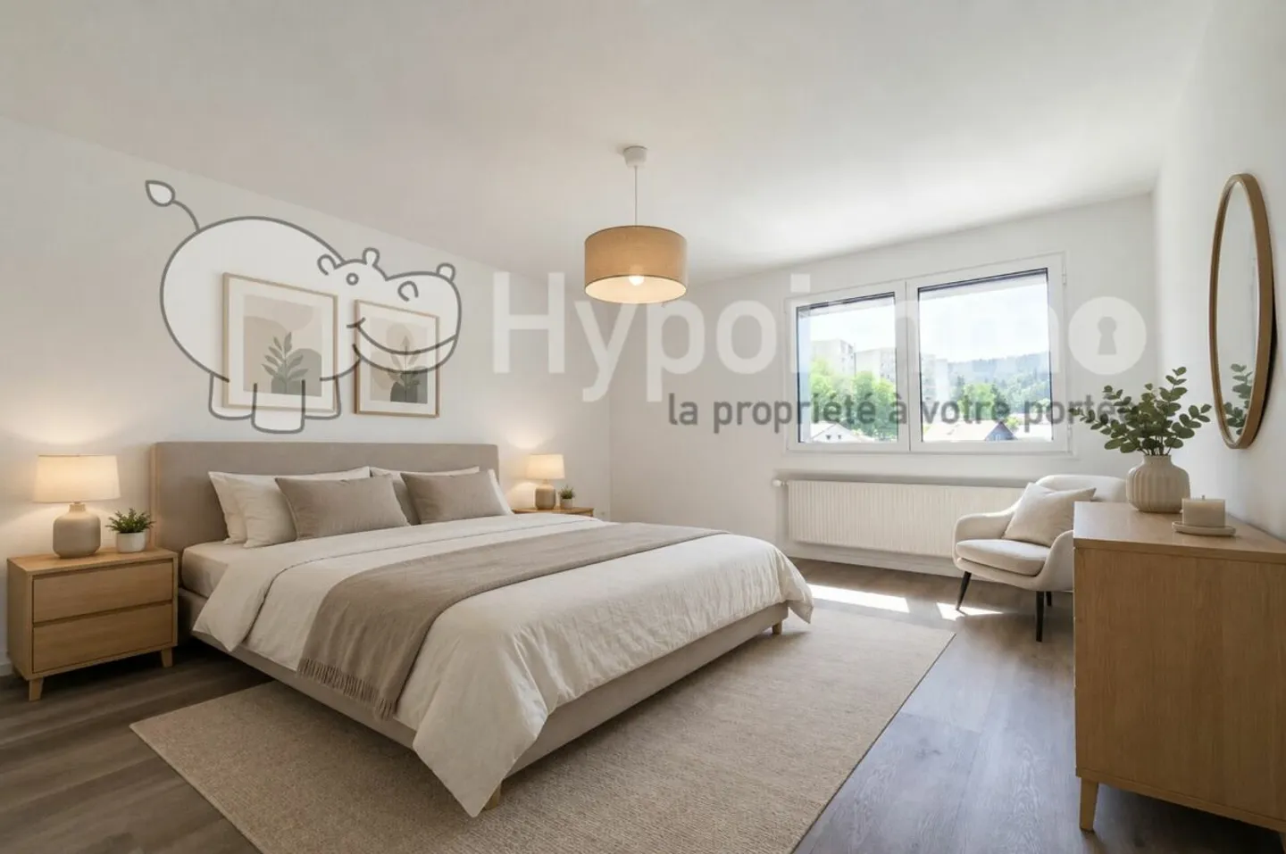 Appartement rénové 3.5 pièces - Photo 1 sur 13