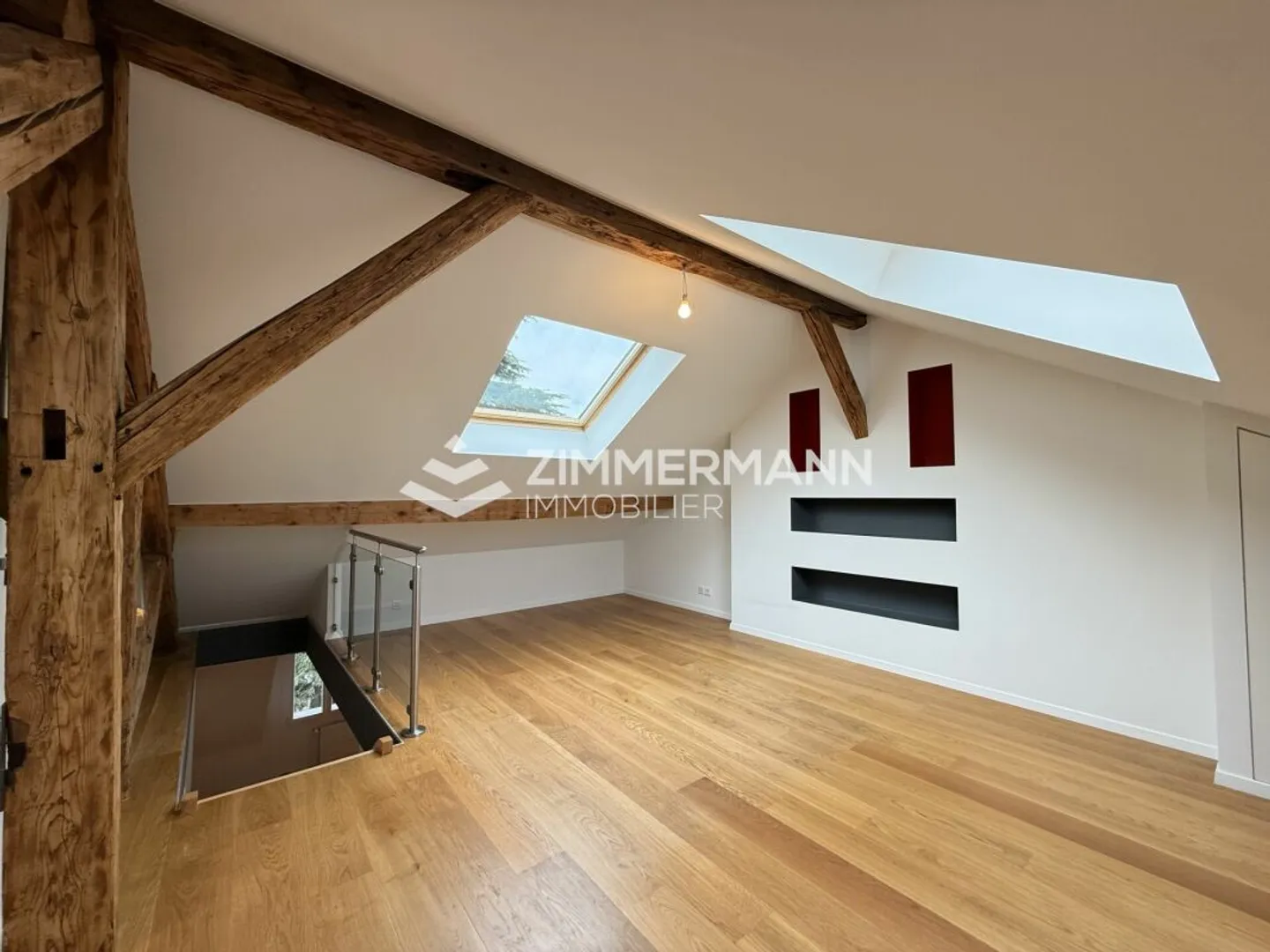 Spacieux duplex de 3,5 pièces en attique à Chêne-Bougeries - Photo 7 sur 8