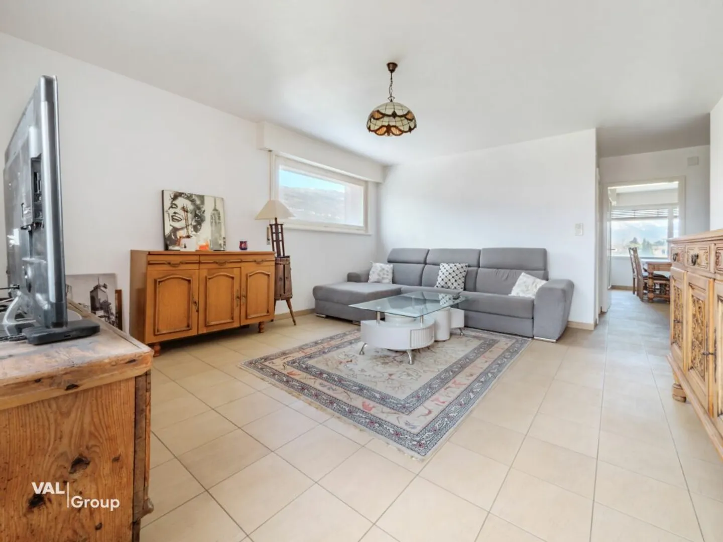 3.5 stanze a Pramagnon, grandi stanze e vista - Foto 2 di 9