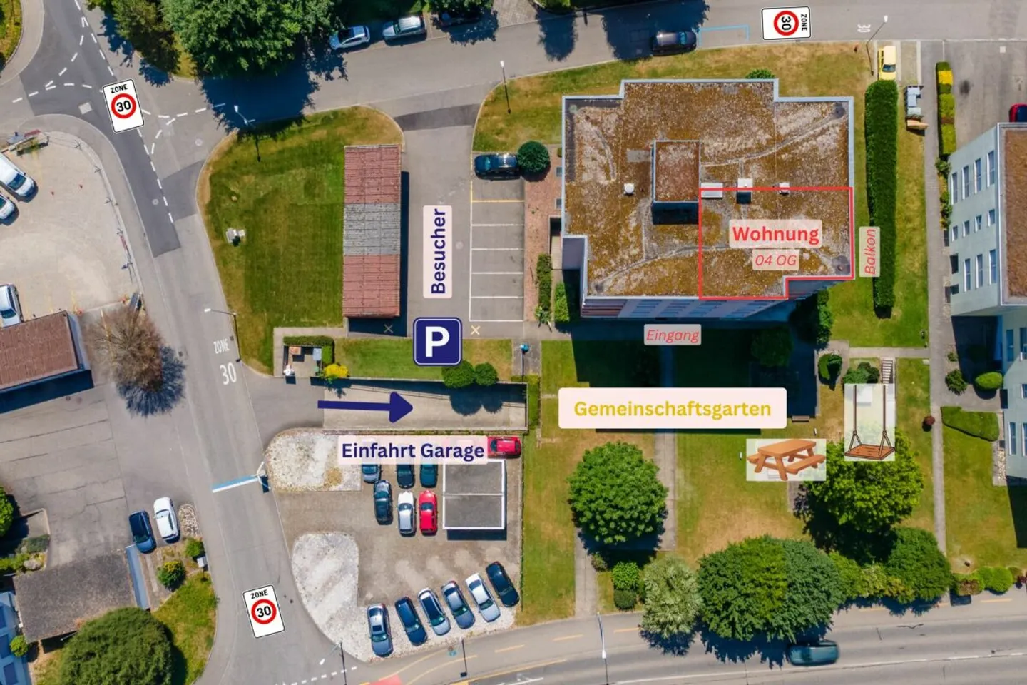 Accès équitable à la propriété | Appartement 3.5 pièces avec vue, ascenseur et place de parking - Photo 3 sur 13