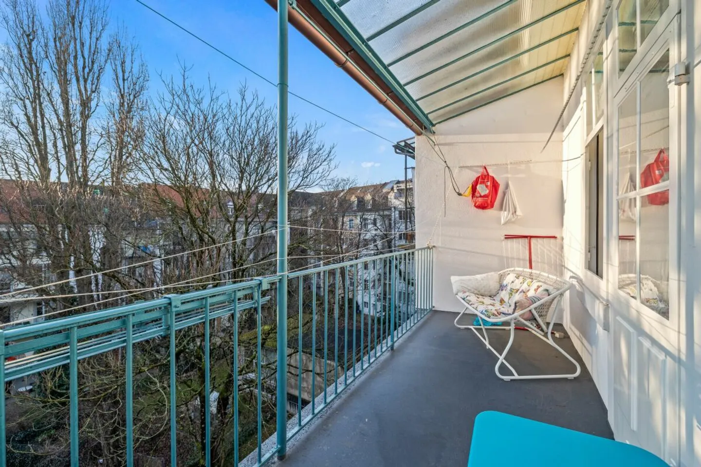 Appartement de 5 pièces dans un immeuble ancien - Un chez-soi avec vue sur les toits de Bâle - Photo 11 sur 13