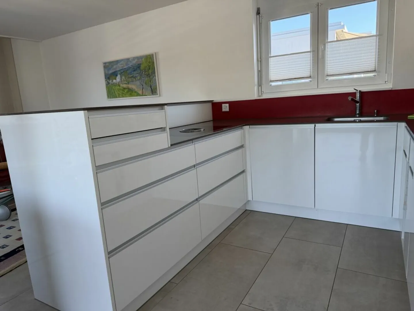 5.5-room penthouse apartment in the center yet in a quiet location with plenty of privacy 126 m2 net living area, more than 100 m2 terrace - Photo 5 of 12
