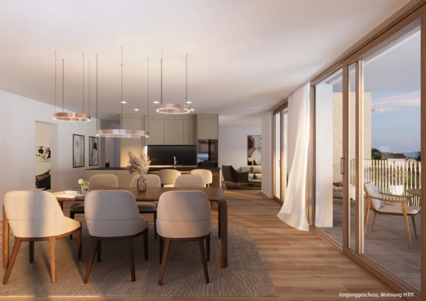 Appartement de jardin unique de 4,5 pièces - Photo 5 sur 7