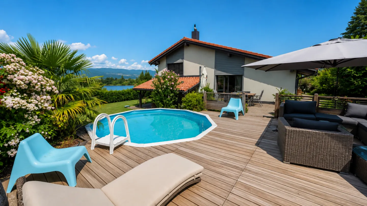 Superbe villa avec piscine à Yvonand - Photo 7 sur 13