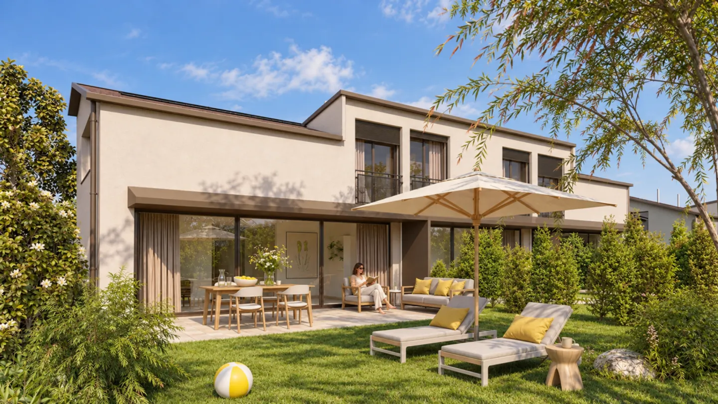 Villa contemporaine à Essert - Photo 1 sur 13