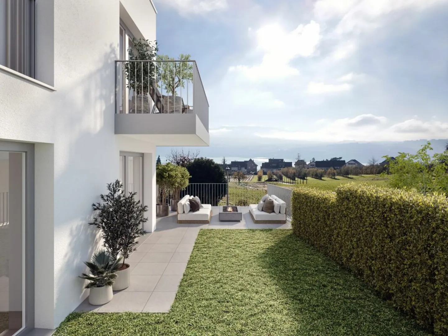 Newly Built Gem in Stäfa: Two Residential Units, Garden, Rooftop Terraces & Lake View - Photo 2 of 10