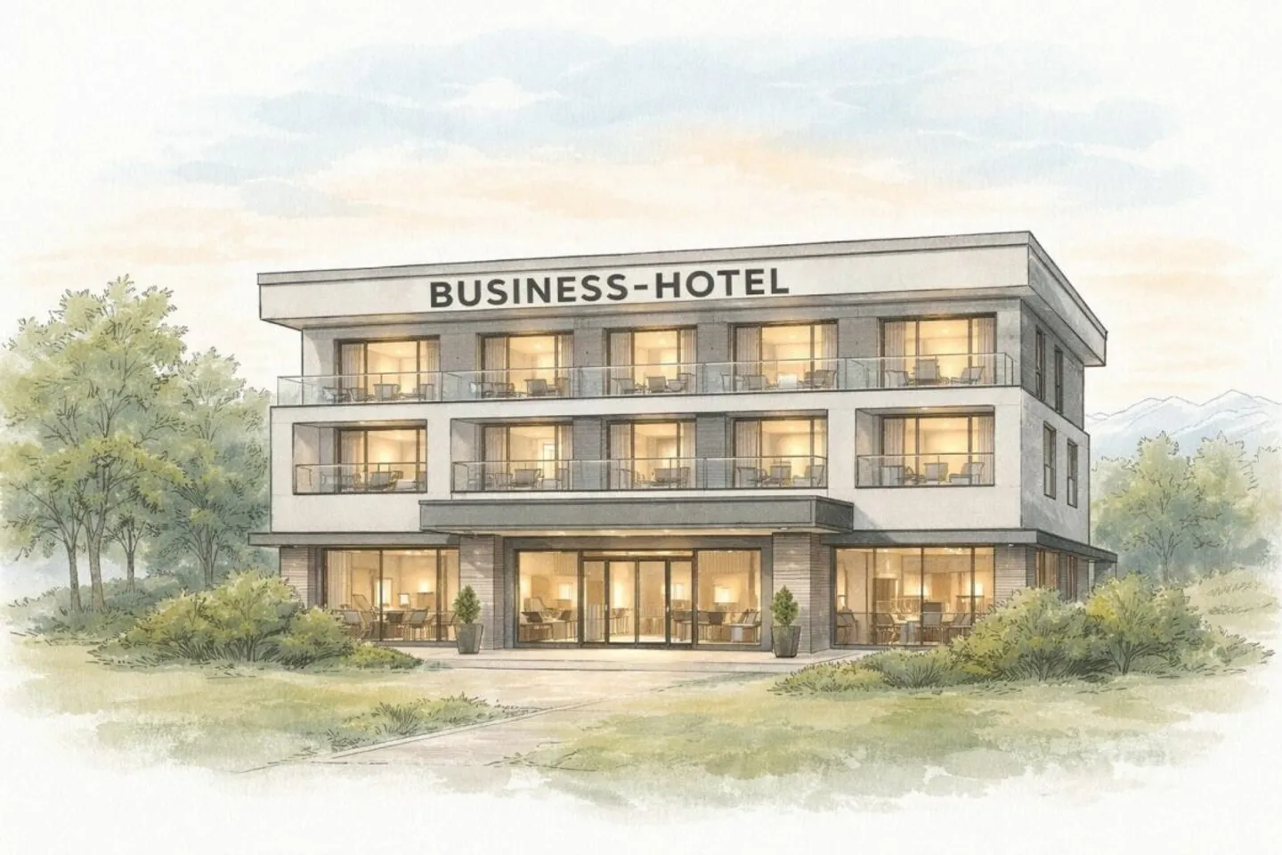 Hotel d'affari completamente automatizzato in Svizzera centrale - Foto 1 di 1