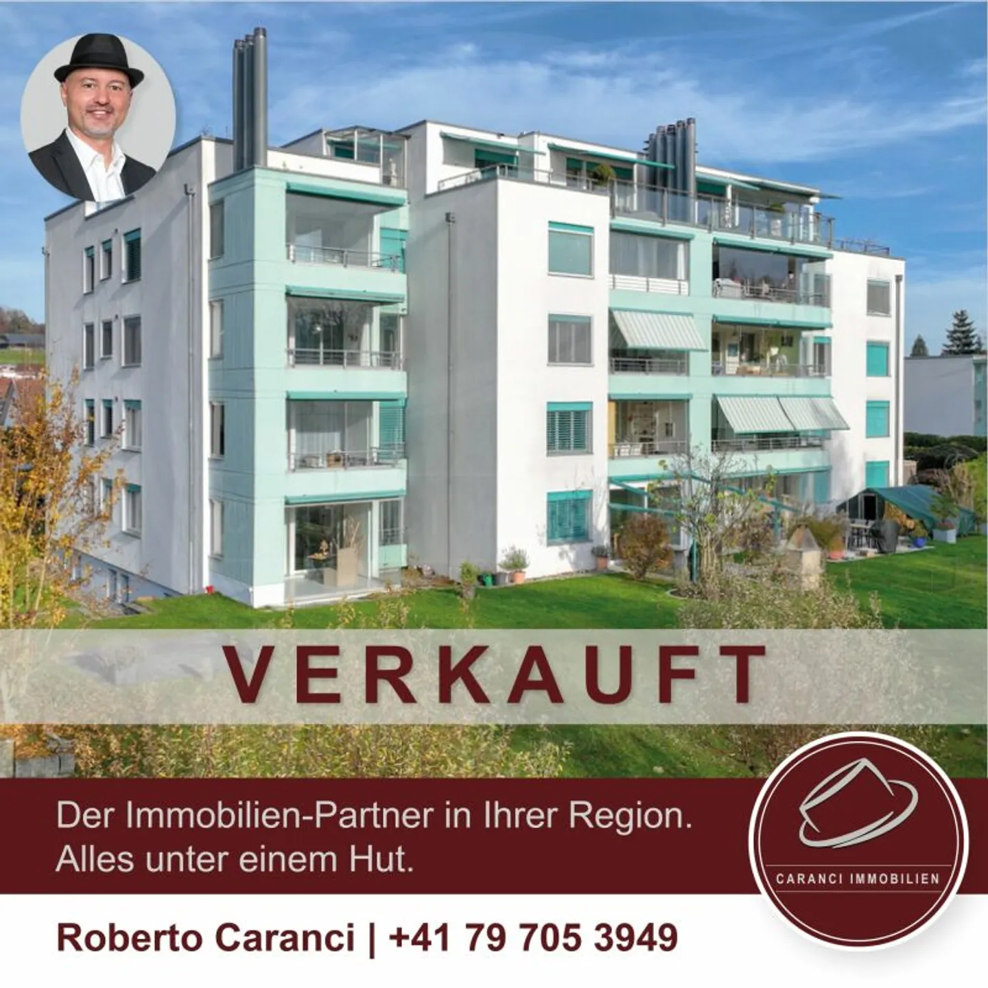 Familienfreundliche Wohnung in Waltenschwil - Foto 1 von 1