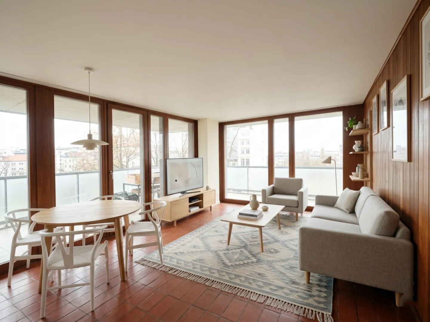 Bell'appartamento di 5,5 locali con grande balcone a La Chaux-de-Fonds - Foto 2 di 7