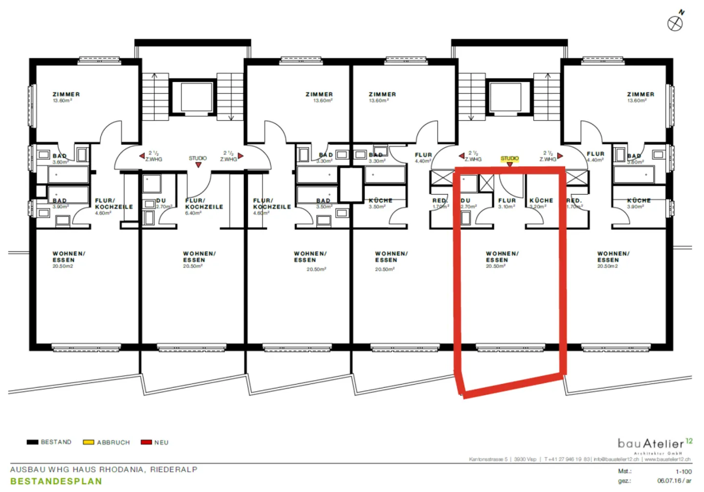 Studio rénové au Trainerlift Alpenrose avec vue imprenable - Photo 13 sur 13