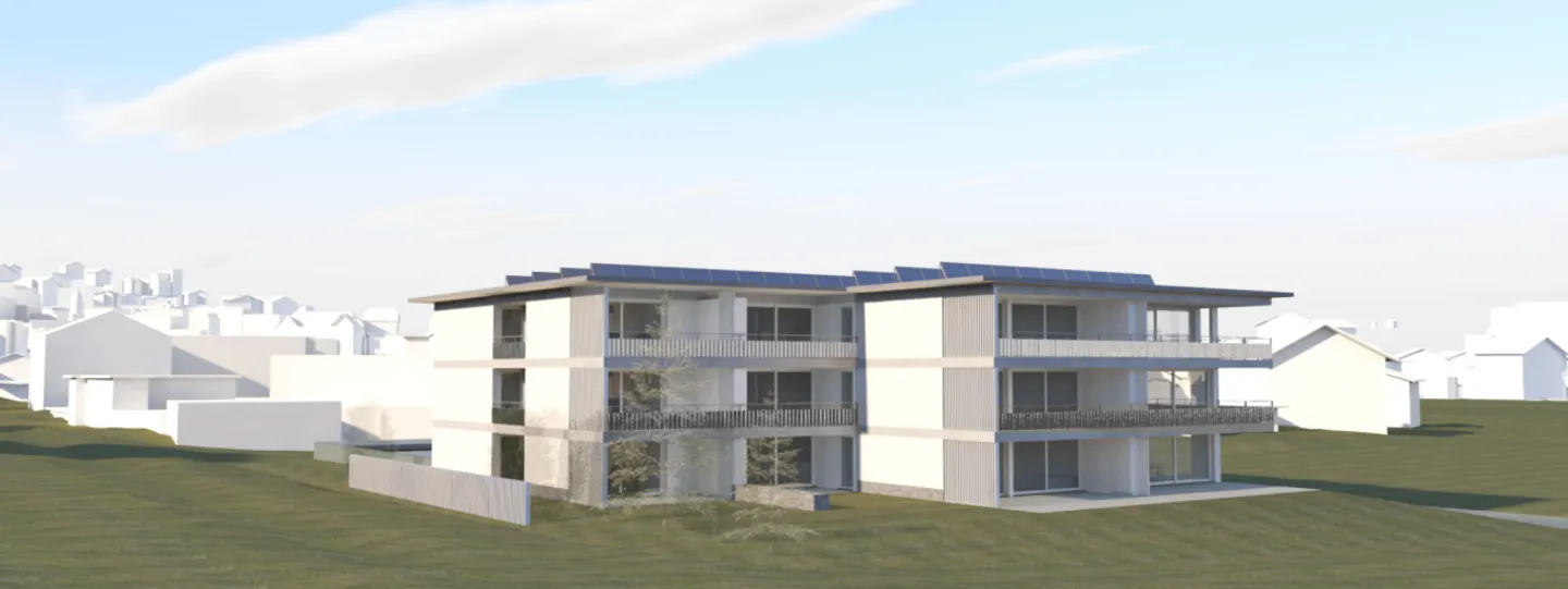 Modernes Apartment mit Grünblick - Foto 2 von 6