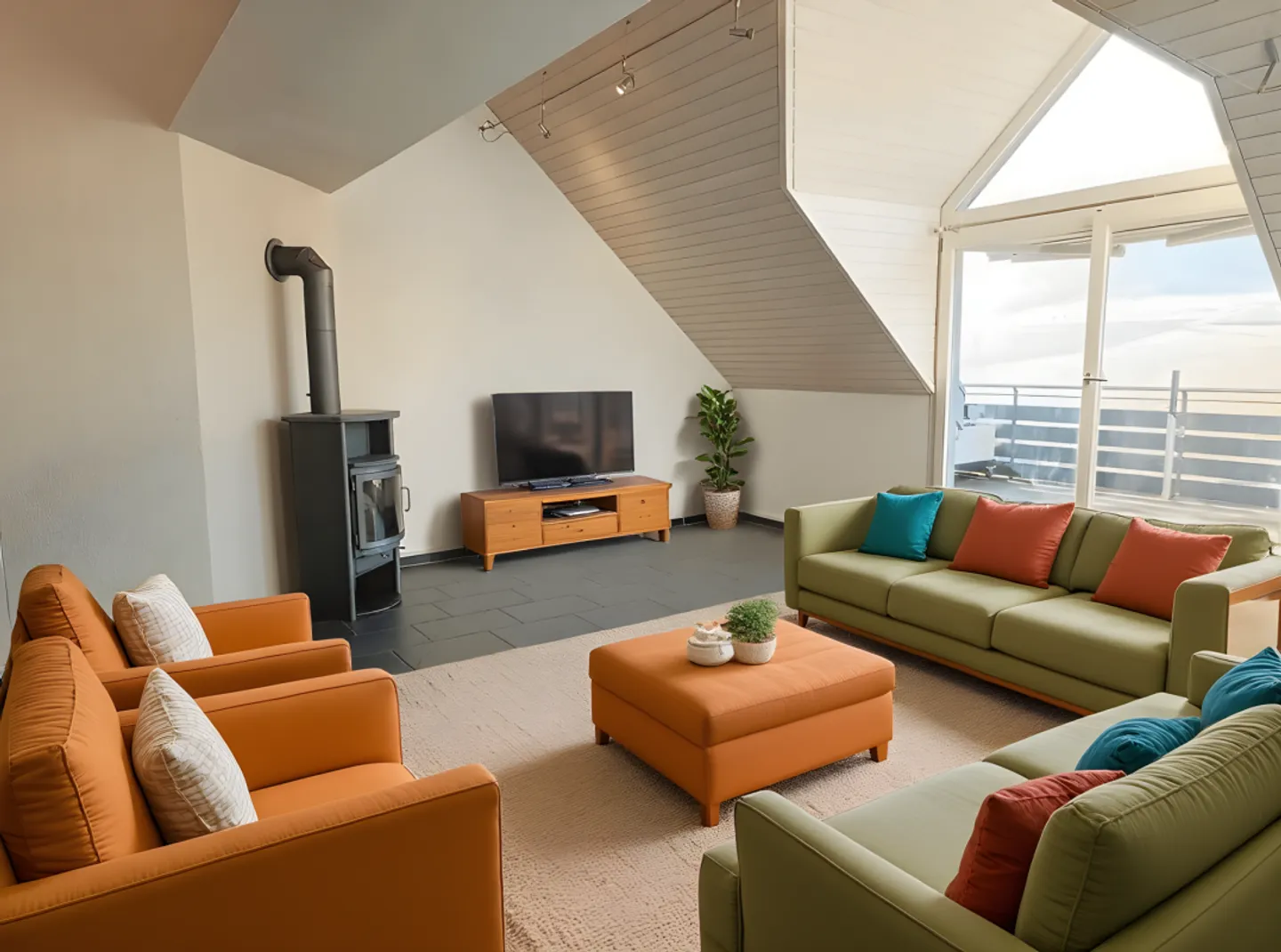 TRAUMHAFTE ATTIKA WOHNUNG - AN RUHIGER LAGE - EIGENTUMSSTANDARD - Foto 4 von 12