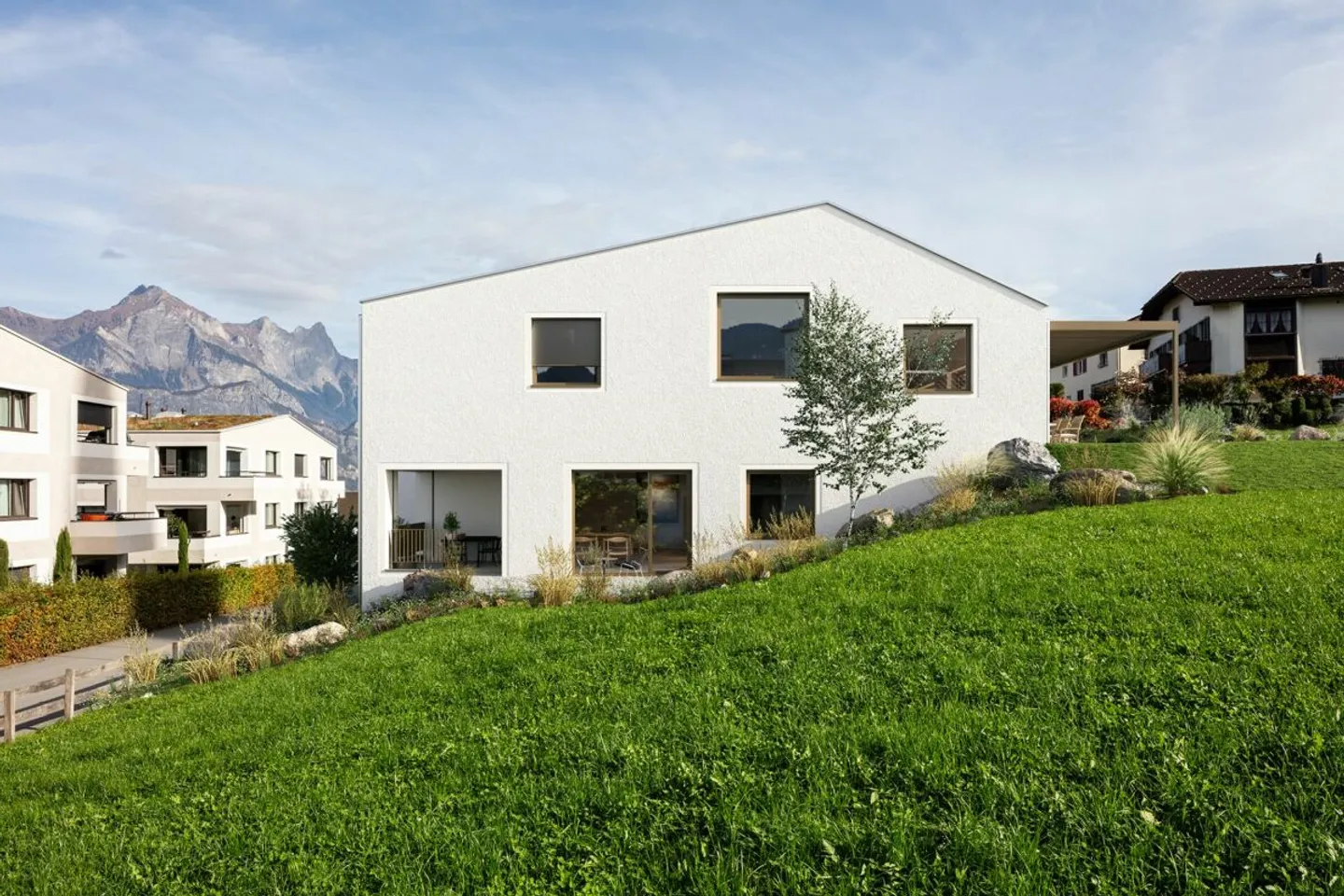 Stilvolle Neubauwohnung in Wangs - Foto 5 von 7