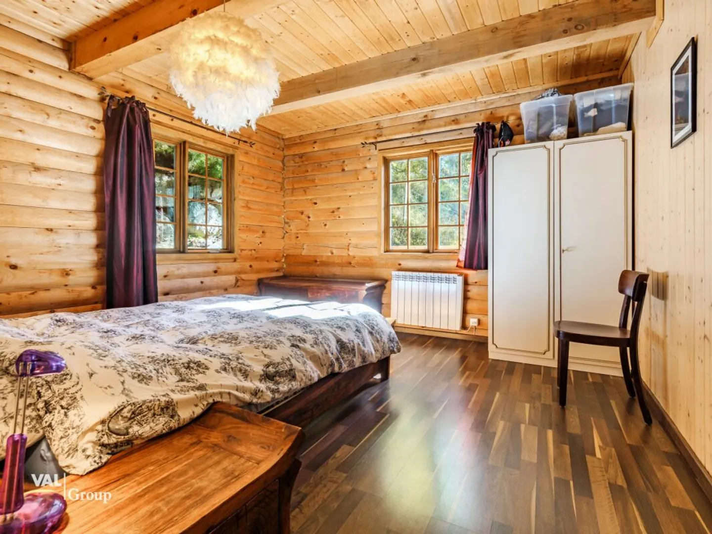 Magnificent "kanadischer" Chalet für Naturliebhaber (6.5 + 3.5 Zimmer) - Foto 7 von 13