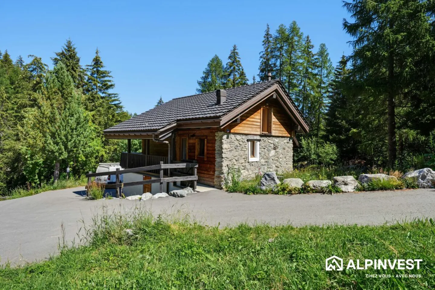 Charming Alpine Chalet with Potential - Photo 12 of 13