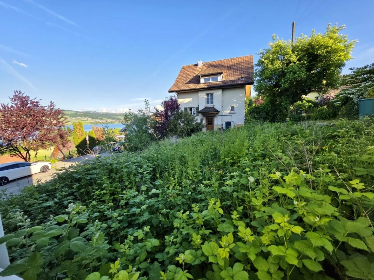 Single-family house with building reserve including new construction project - semi-detached house with dream lake view - Photo 6 of 13