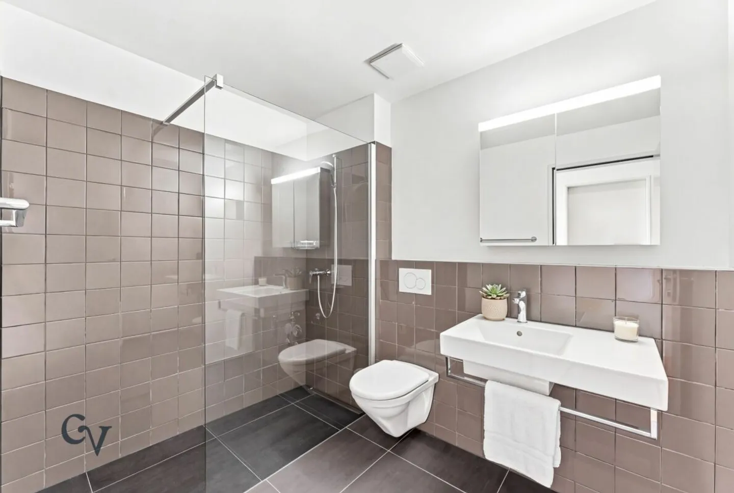 Habitat approuvé par la banque avec vue - moderne appartement d'angle 2.5 pièces dans la verdure - Photo 13 sur 13