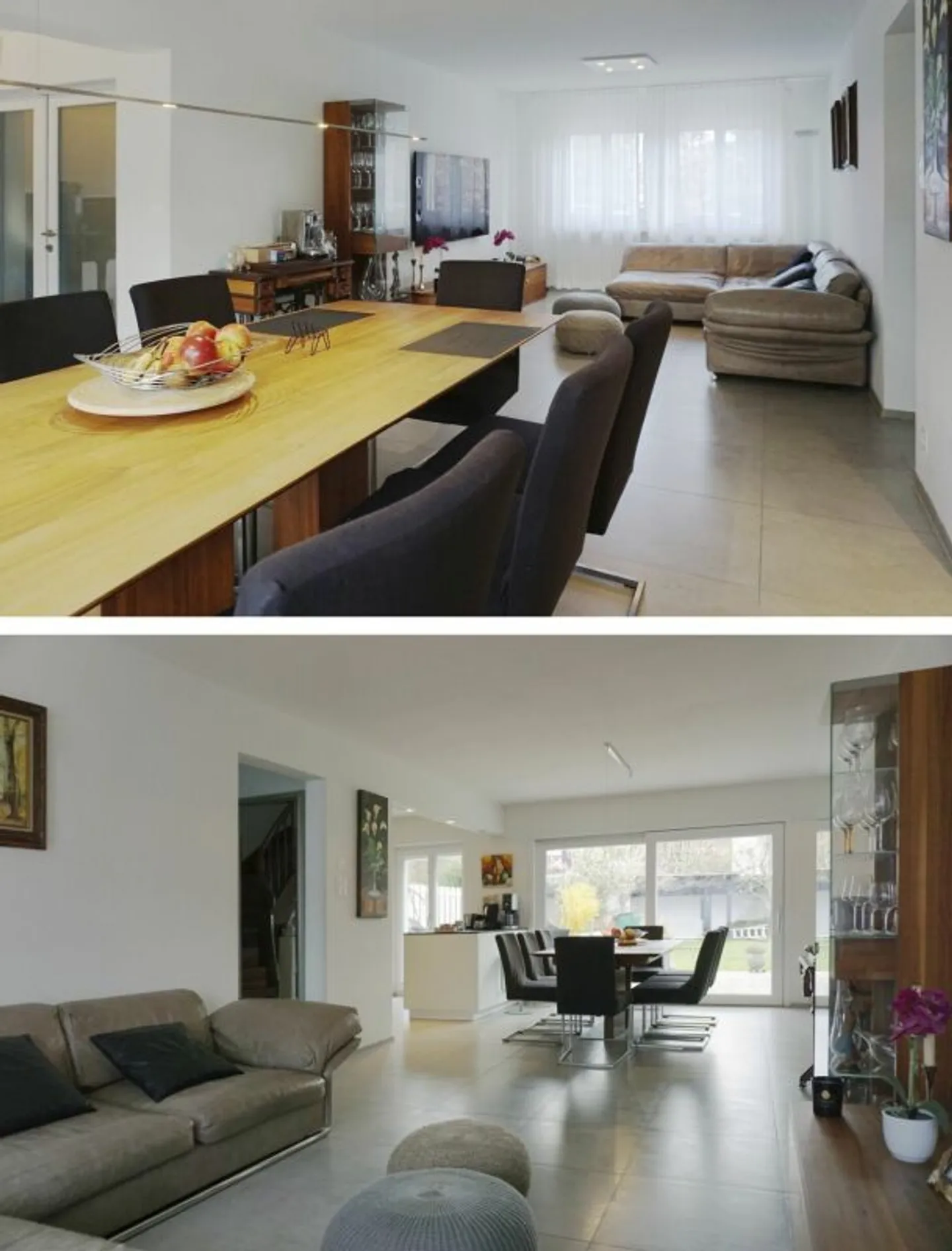 Casa a schiera modernizzata con doppio garage, impianto fotovoltaico e ampio giardino - Foto 4 di 13