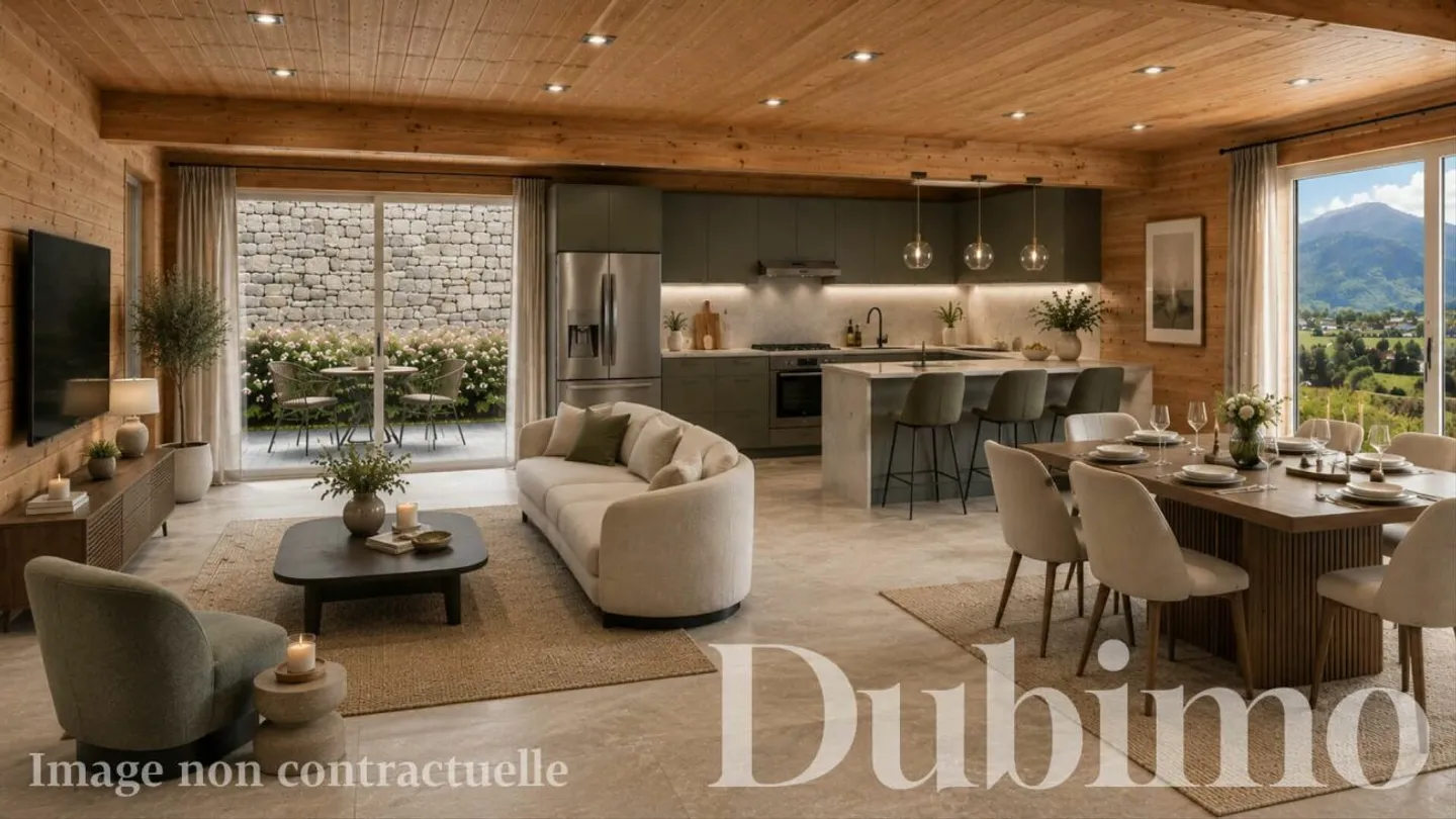 VILLAS INDIVIDUELLES DE 5.5 PIÈCES AVEC VUE SUR LA VALLÉE DU RHÔNE - Photo 1 of 9