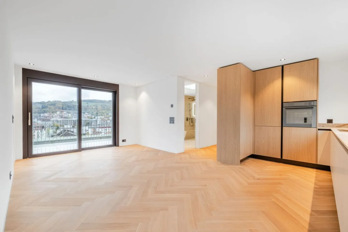 Luxuriöse Attikawohnung in St. Gallen - Foto 3 von 9