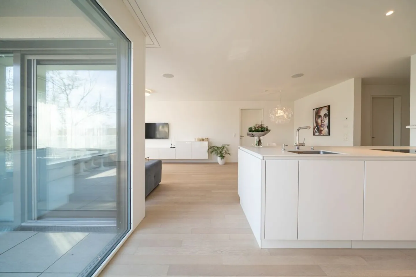 Appartement exclusif de 3,5 pièces à Zurich-Wollishofen près du lac de Zurich - Photo 4 sur 11